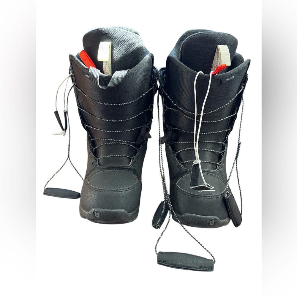 Burton MOTO SB BOOTS Mens Snowboard Boots Black Size : 8
